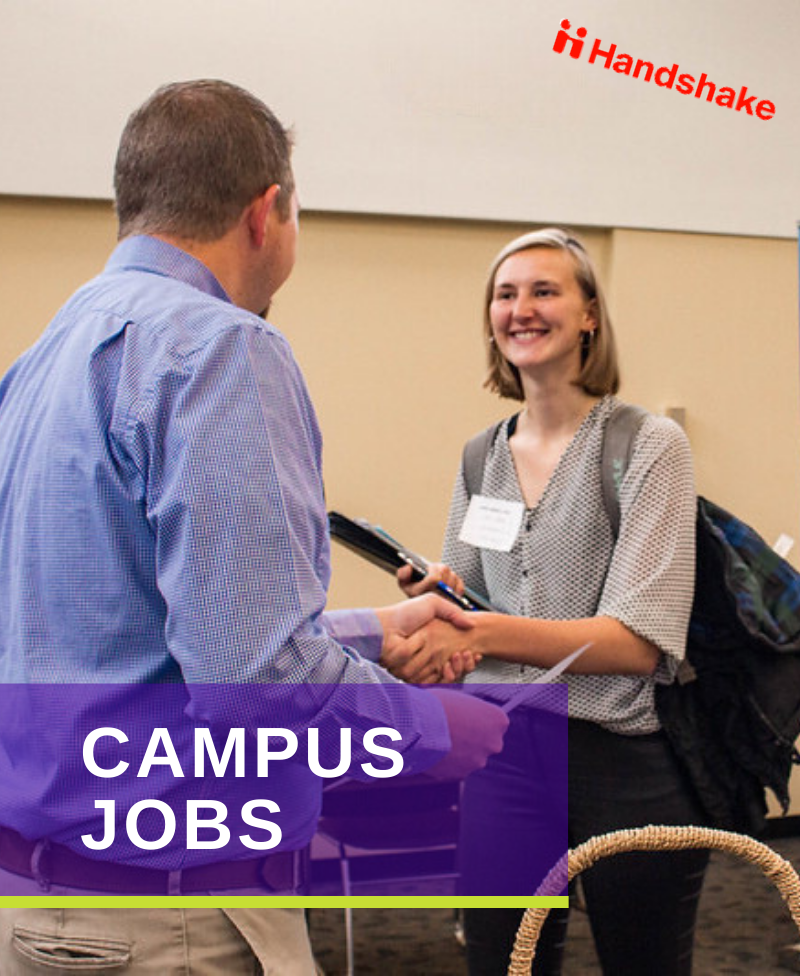 Graduate student jobs button link